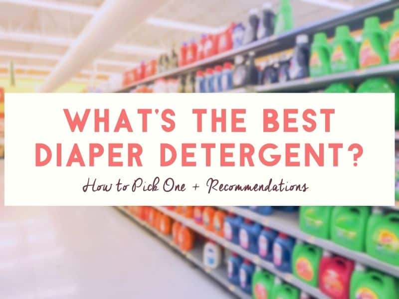 What's the Best Cloth Diaper Detergent? CLOTH DIAPERS FOR BEGINNERS