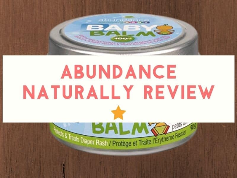 Abundance Naturally Baby Balm Review