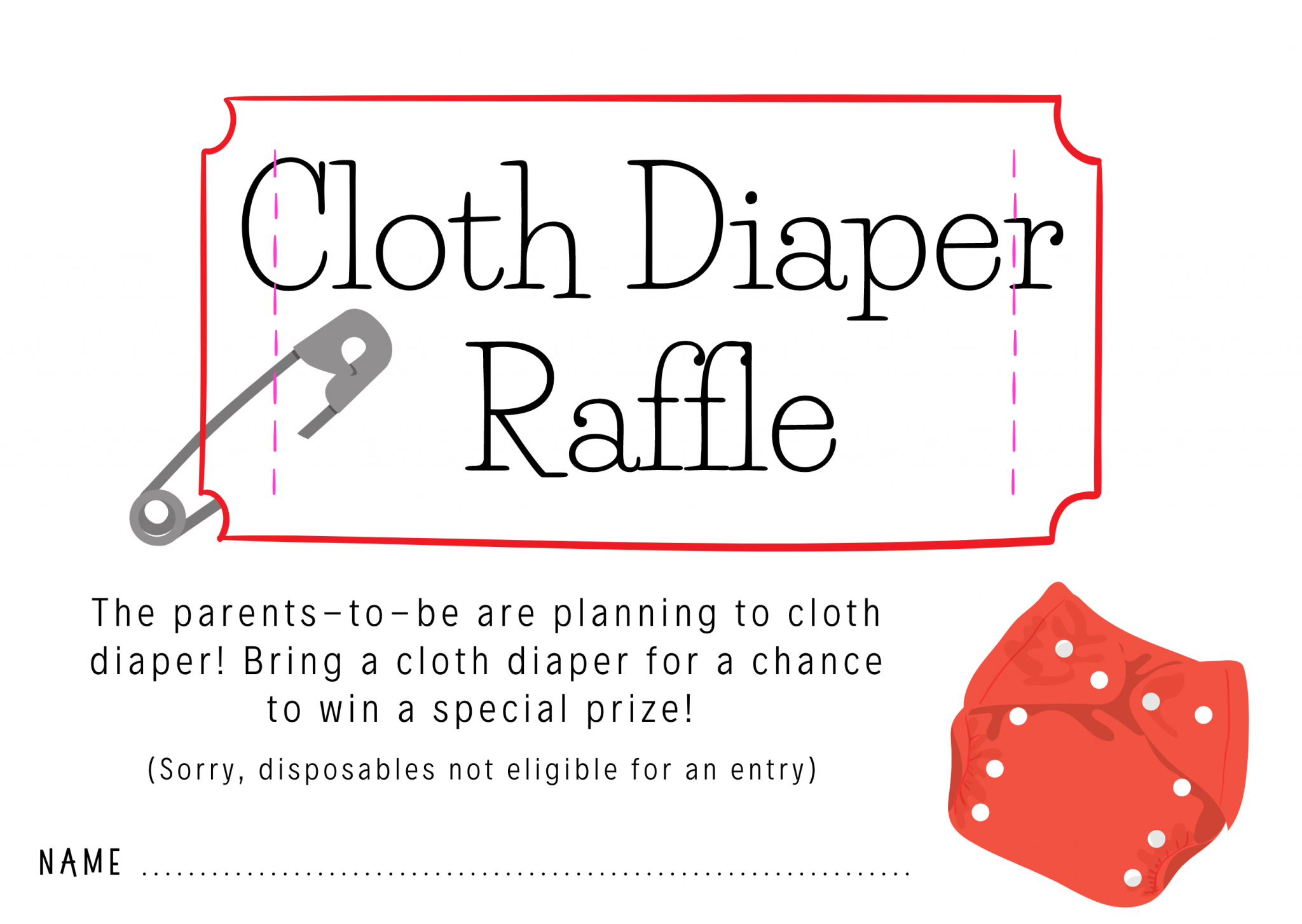 How to Ask for Cloth Diapers at A Baby Shower Without Being Awkward