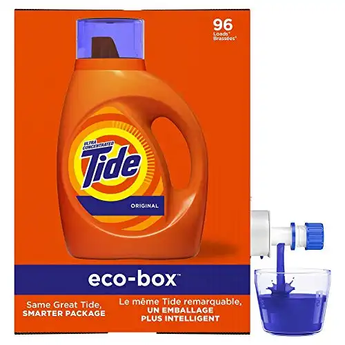 Tide Laundry Detergent Liquid, Original Scent (HE Compatible)