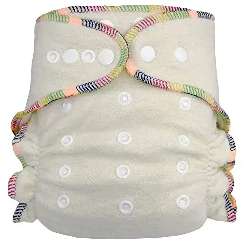 EcoAble Hemp Fitted Cloth Diaper