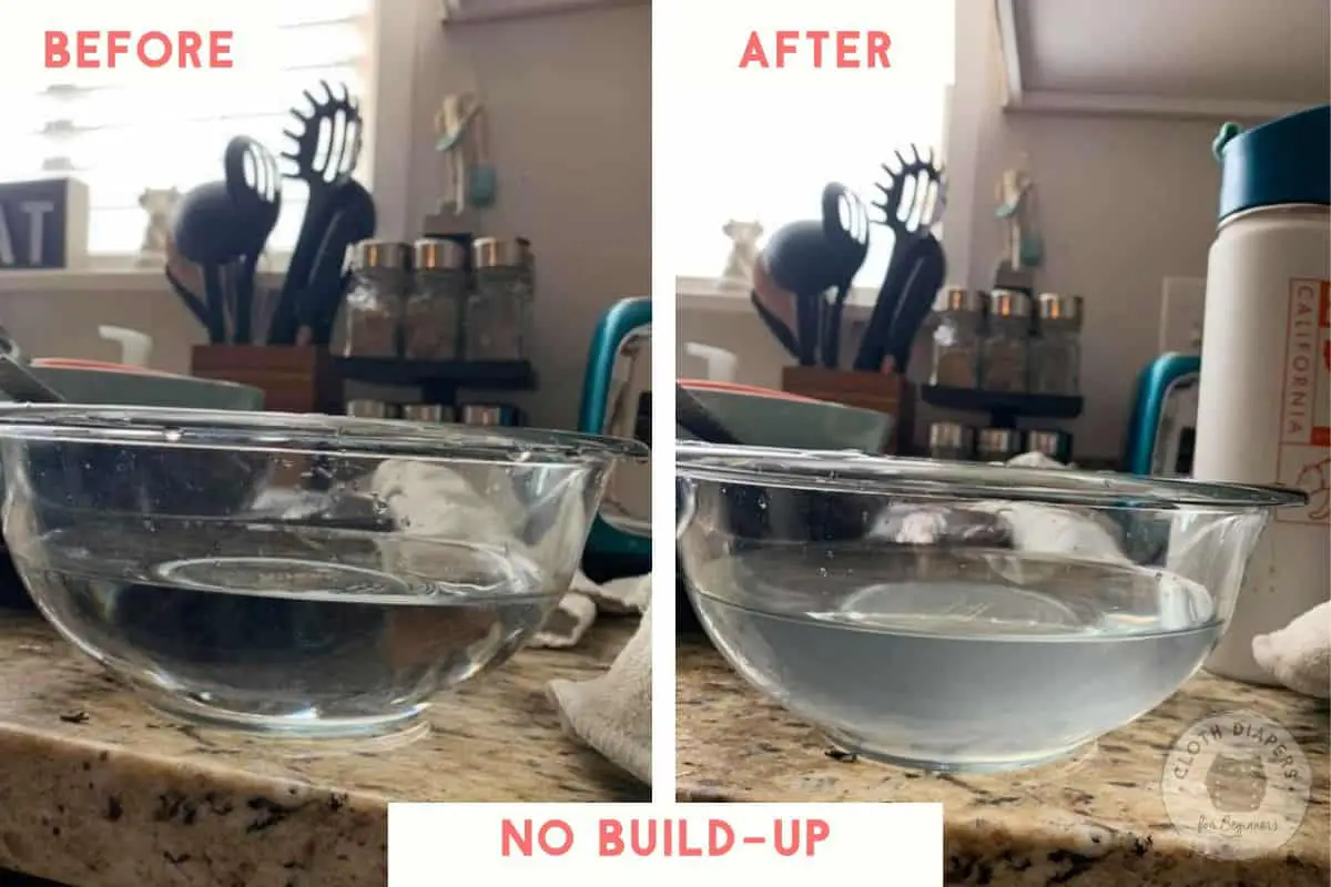 How to Do a Cloth Diaper Swish Test for Detergent BuildUp CLOTH