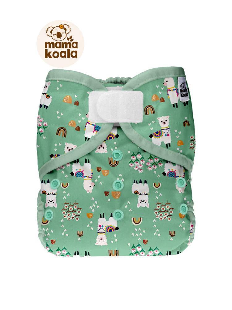 Mama Koala Cloth Diaper Cover (With Hook & Loop)