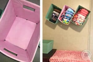 Cloth Diaper Storage and Organization Ideas (Cute and Functional ...